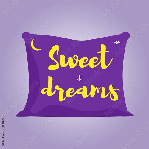 violet pillow of sweet dreams
