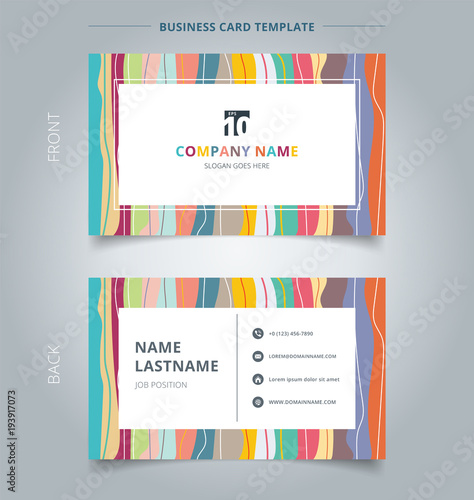Creative business card and ...