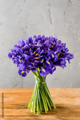 iris flowers bouquet