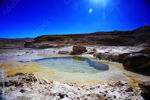 mountain river in tibet