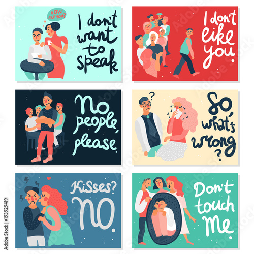 Sociopathy Horizontal Cards