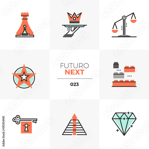 Business Symbols Futuro Next Icons