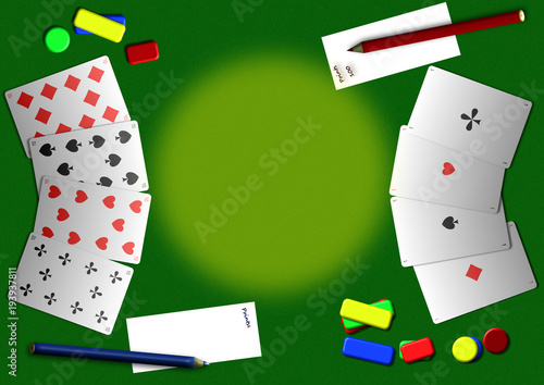Carré d'as contre carré de 10