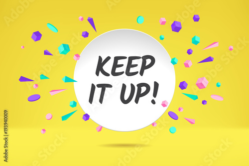 Banner Ooops. Poster, speech bubble and sticker concept geometric style with text Ooops. Icon message cloud talk with text Ooops for banner, poster, web. Text for emotions theme. Vector Illustration