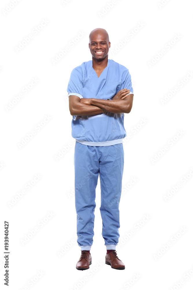 Full body healthcare man Full body healthcare man