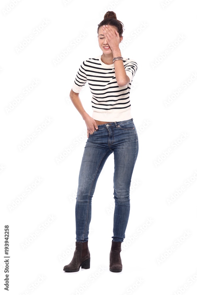 Beautiful happy woman Beautiful happy woman