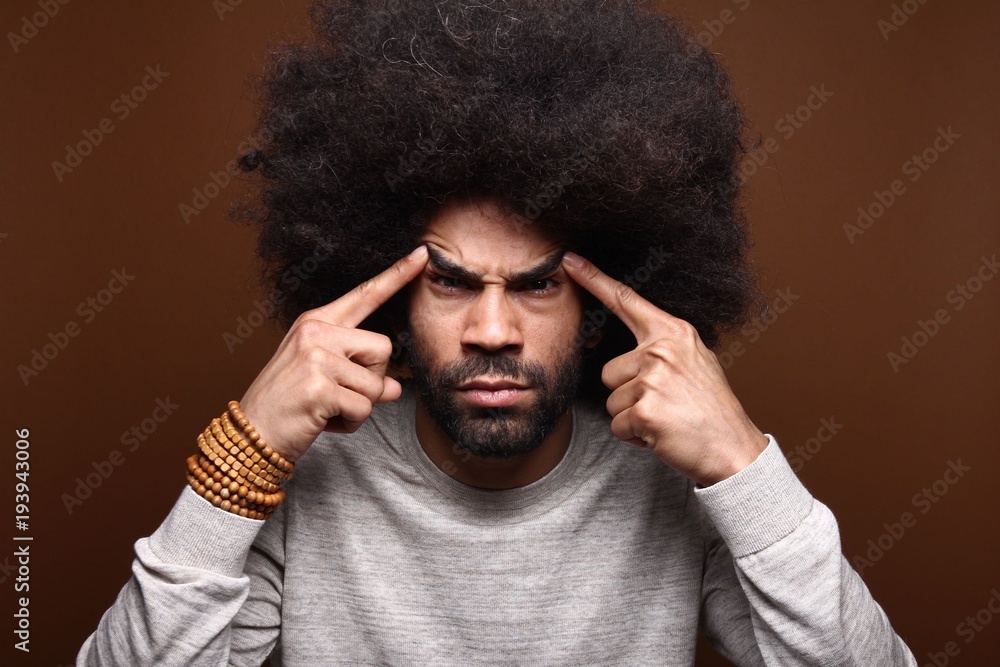 Afro man Afro man