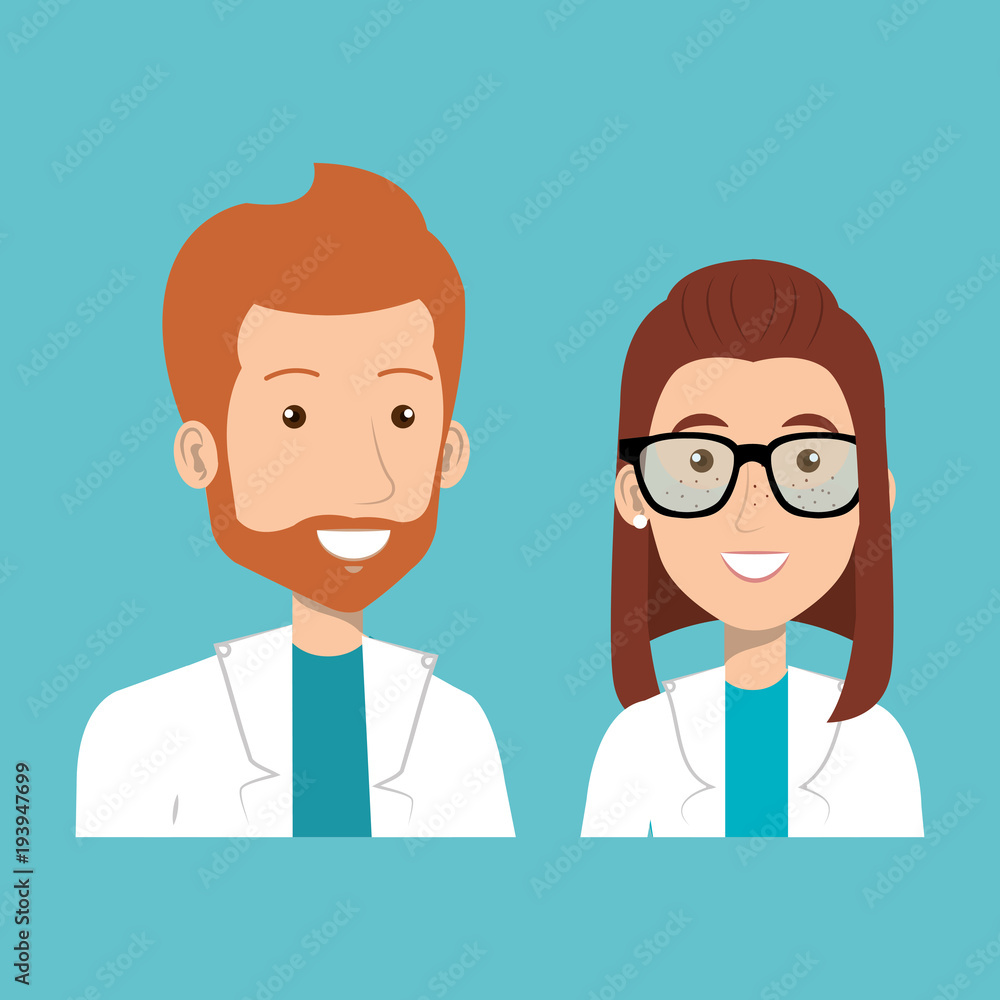 group of medical staff characters vector illustration design group of medical staff characters vector illustration design