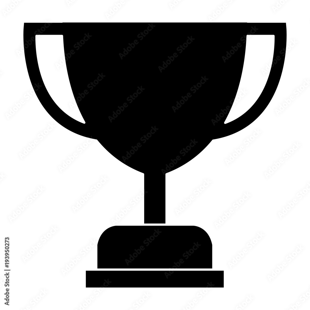 trophy cup isolated icon vector illustration design trophy cup isolated icon vector illustration design