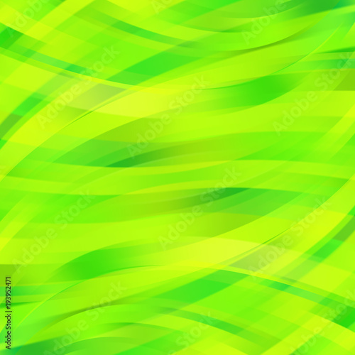 Abstract background with swirl waves. Abstract background design. Eps 10 vector illustration. Yellow, green colors.