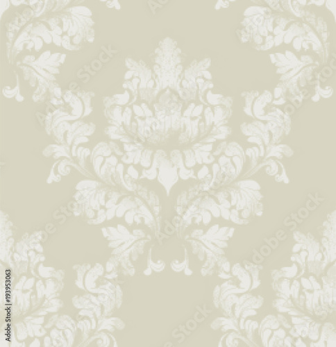 Damask pattern texture Vector. Royal fabric background. Luxury background decors