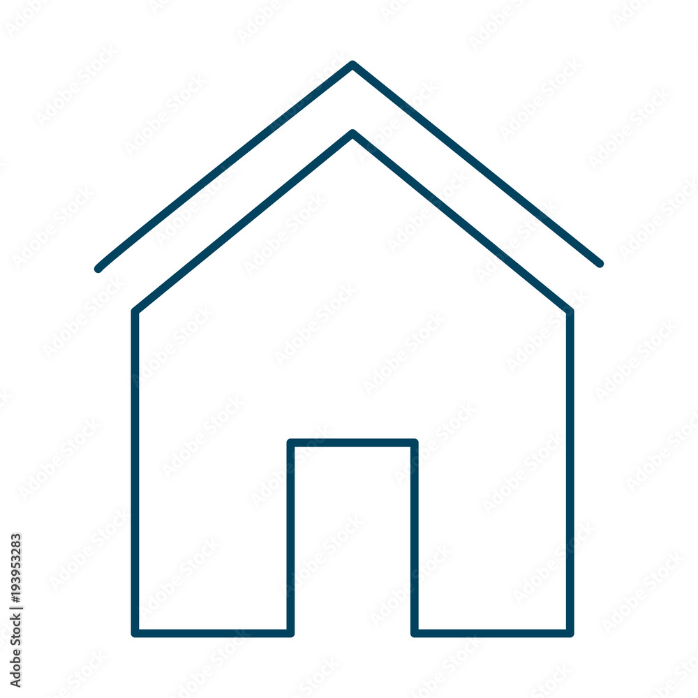 exterior house isolated icon vector illustration design exterior house isolated icon vector illustration design