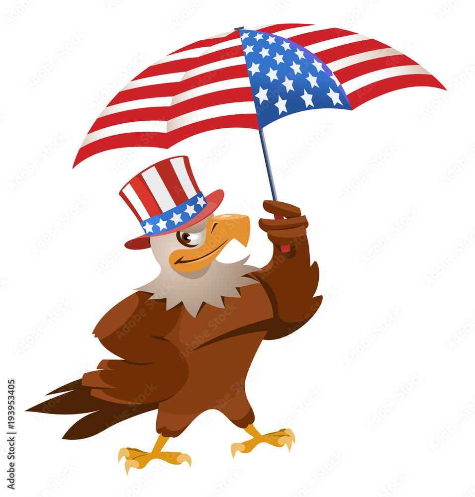 american flag animated clipart fun