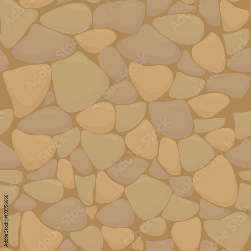 Wallpaper Mural Vector texture of stones in brown colors Torontodigital.ca