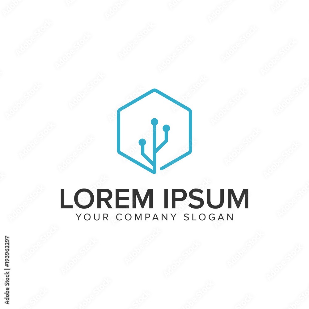 Conection usb logo design concept template. Conection usb logo design concept template.