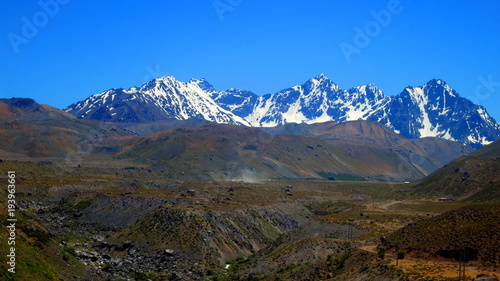 Cajon del Maipo in Chile