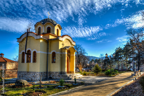 HDR Church Shooted in center of Velingrad, Bulgaria. photo