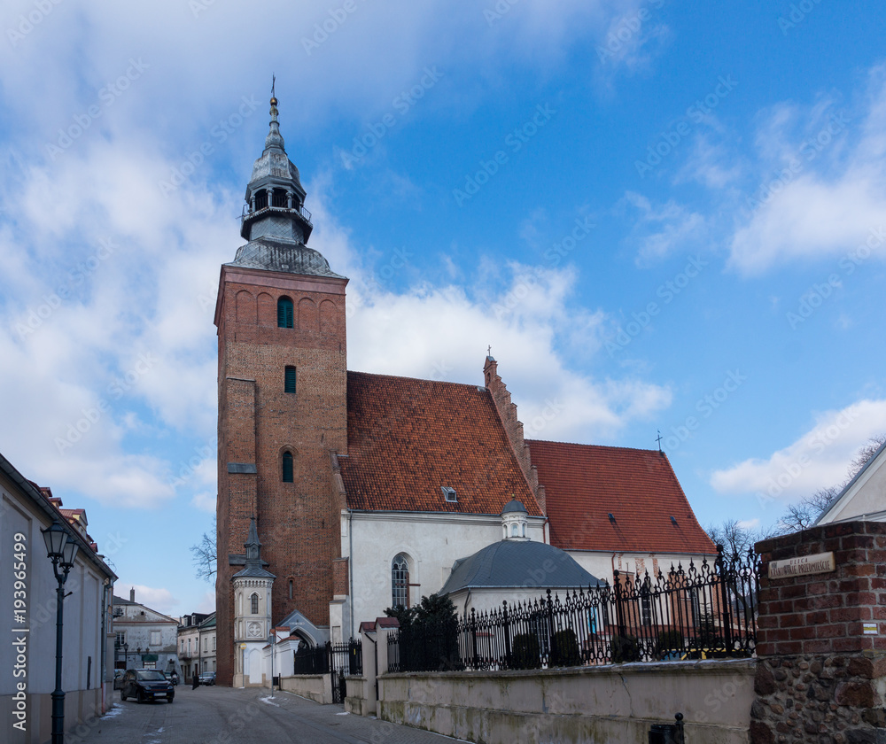 Church in Piotrkow Trybunalski, Lodzkie, Poland