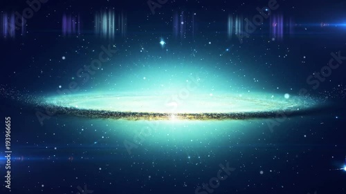 Journey in to Milky Way Galaxy Footage