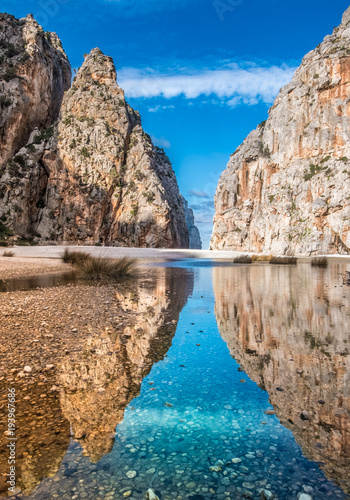 Foto Torrent de Pareis, Sa Calobra, Majorca (Mallorca), Baleraic Islands, Spain