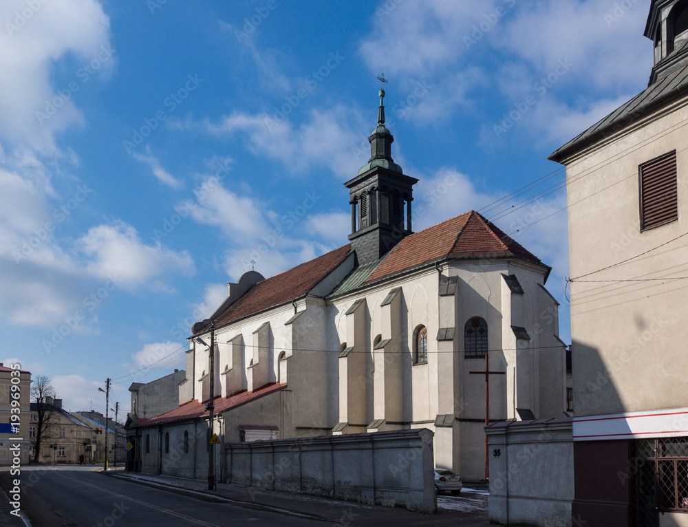 Fototapeta premium Church in Piotrkow Trybunalski, Lodzkie, Poland