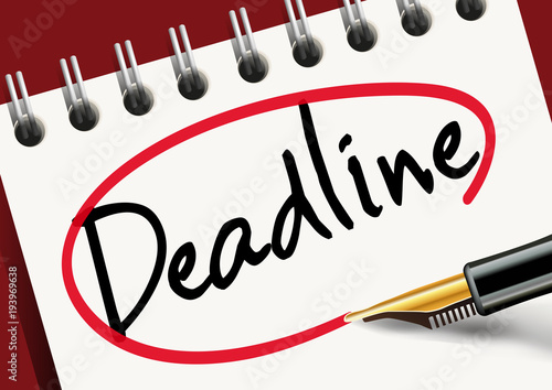 deadline - limite - date limite - délai - stress -agenda - objectif - challenge - compte à rebours