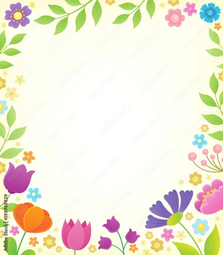 Flower topic background 1