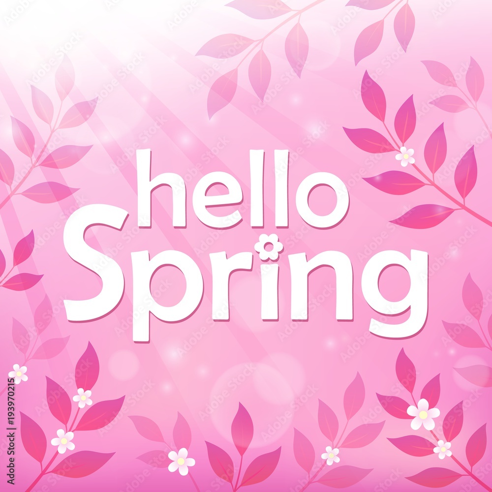 Hello spring theme image 8