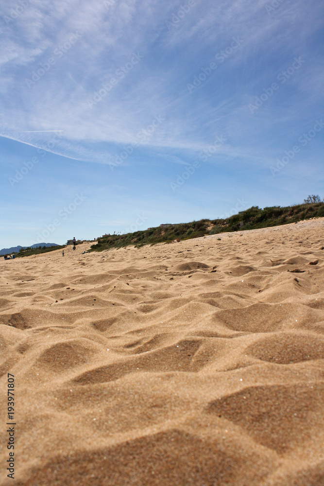 Beach, sky and sand Beach, sky and sand
