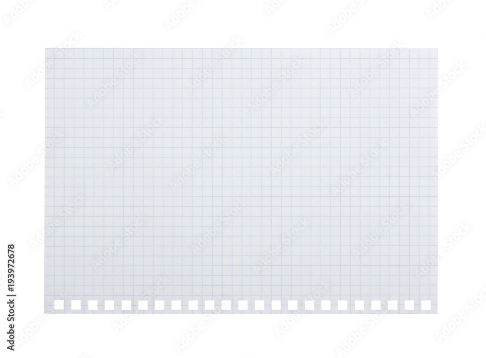 sheet of paper on white sheet of paper on white