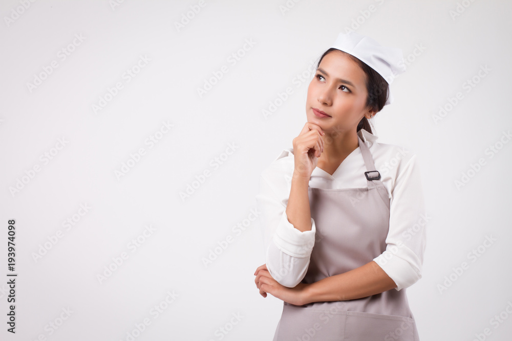 serious stressed thoughtful asian woman domestic worker thinking plan with future idea, woman housekeeper thinking planning with future idea, girl woman shopkeeper, housewife, girl cleaner, woman maid serious stressed thoughtful asian woman domestic worker thinking plan with future idea, woman housekeeper thinking planning with future idea, girl woman shopkeeper, housewife, girl cleaner, woman maid