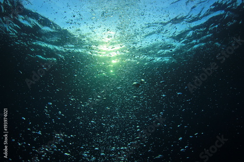Underwater bubbles © Richard Carey