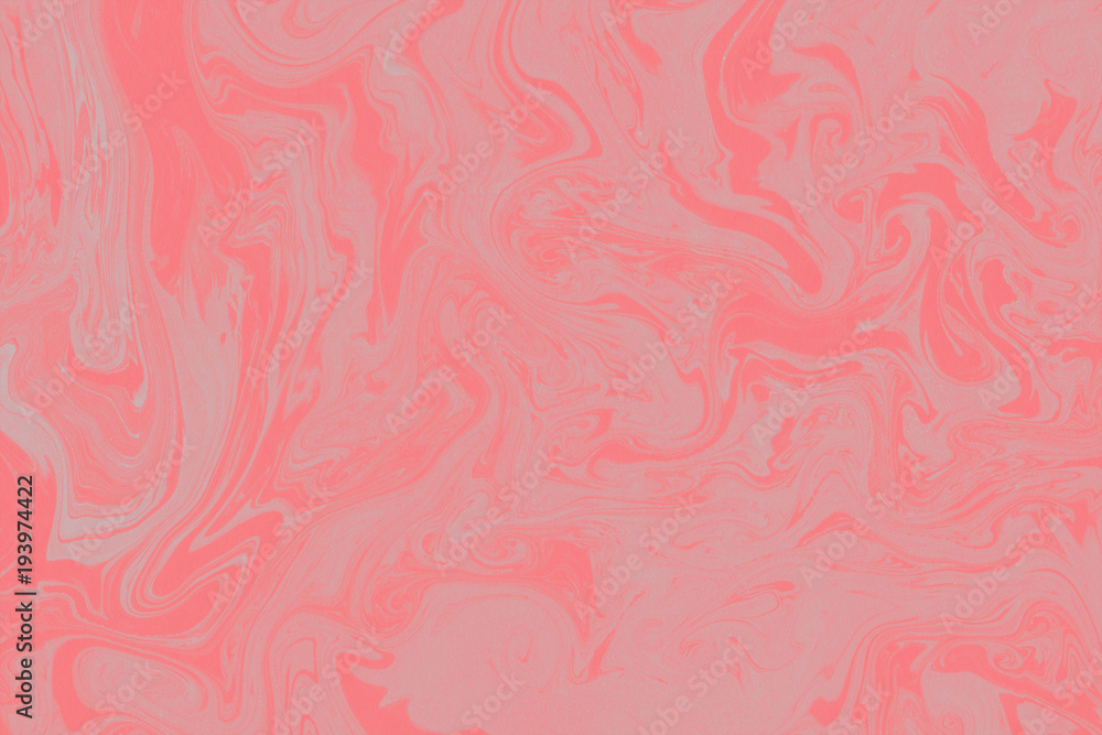 Suminagashi marble texture hand painted with red ink. Digital paper 1278 performed in traditional japanese suminagashi floating ink technique. Cute liquid abstract background. Suminagashi marble texture hand painted with red ink. Digital paper 1278 performed in traditional japanese suminagashi floating ink technique. Cute liquid abstract background.
