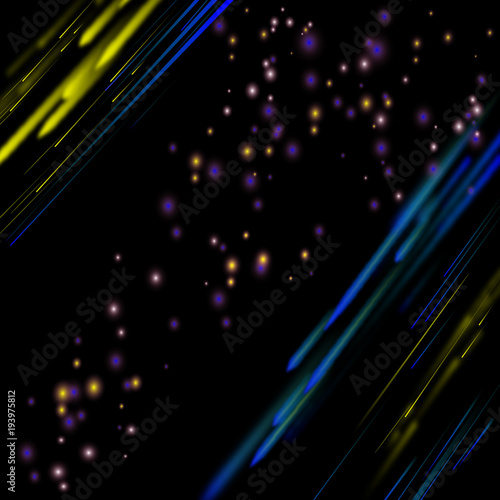  night sky cosmos background. Space galaxy or universe sars illustration