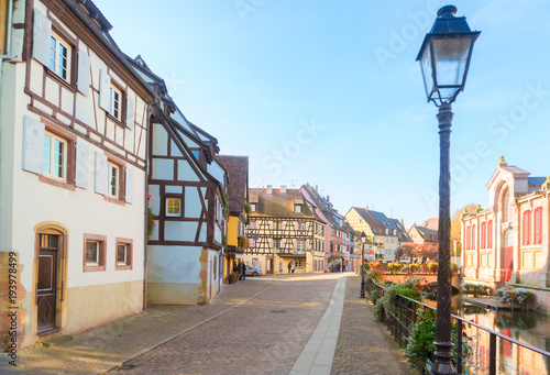 Fototapeta Naklejka Na Ścianę i Meble -  Colmar, beautiful town of Alsace, France