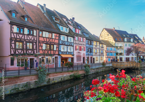 Fototapeta Naklejka Na Ścianę i Meble -  Colmar, beautiful town of Alsace, France