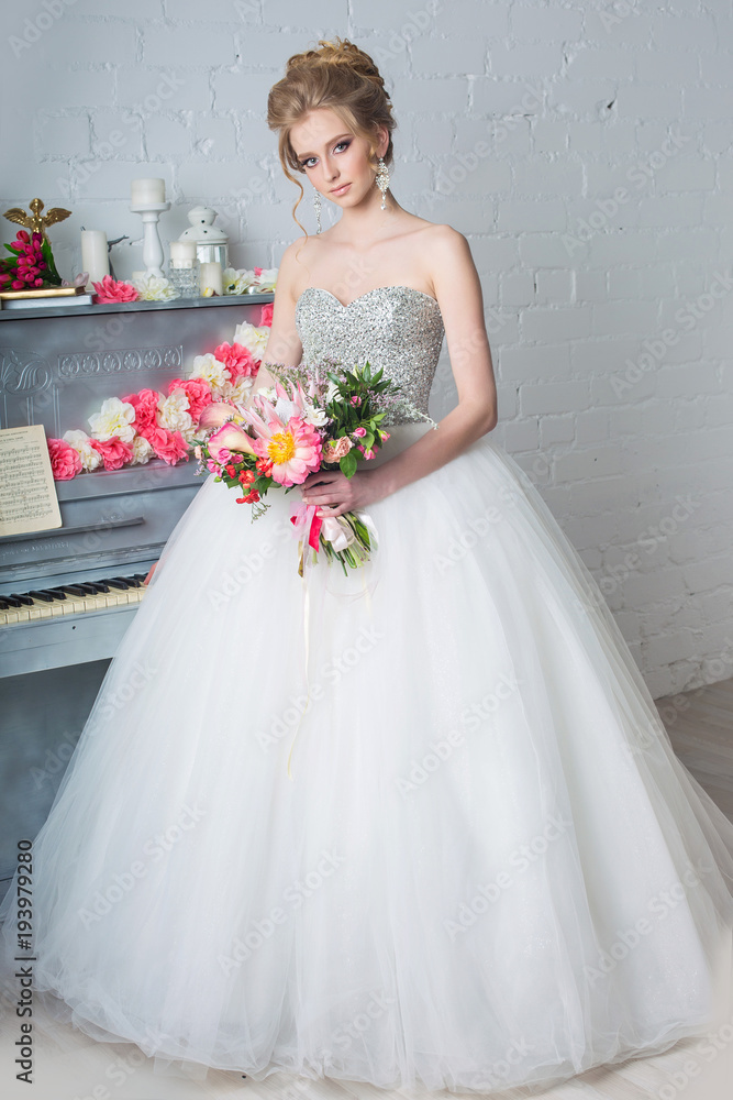 young beautiful bride young beautiful bride