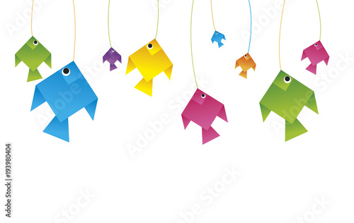 Bannière poissons d'avril