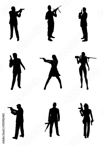  People With Firearms
