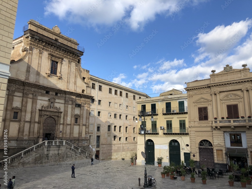 Piazza e chiesa di Santa Caterina, Palermo