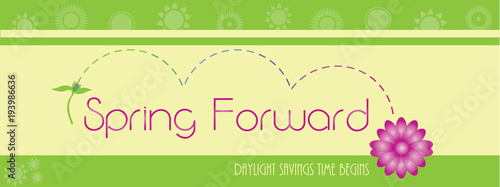 Spring Forward for Daylight Savings Time