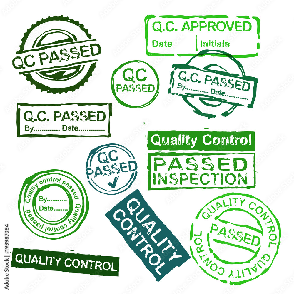 Quality Control Stamps Quality Control Stamps