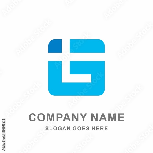 Free Download Monogram Letter G Geometric Square Circle Architecture Interior Construction Business Company Stock Vector Logo Design Template - GFXLoad