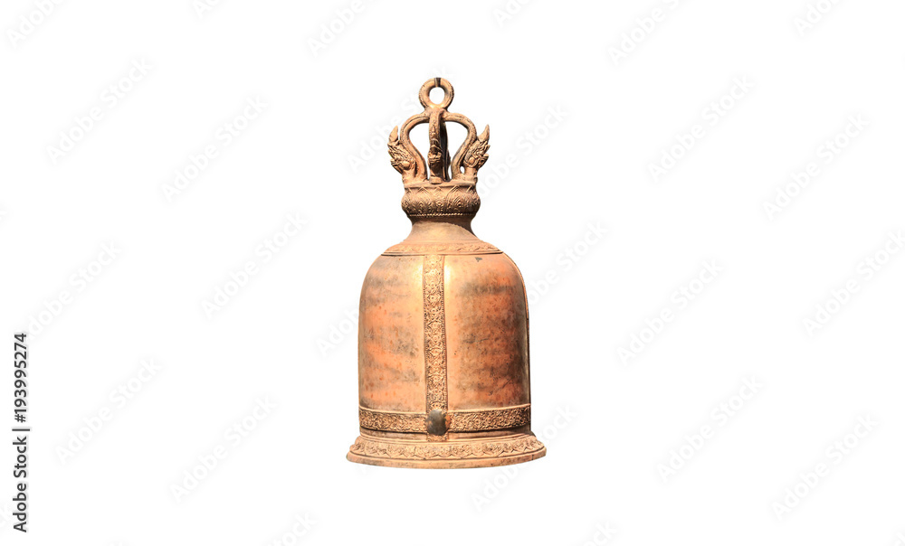 bells at Temple in Thailand. isolate on white background
bells at Temple in Thailand. isolate on white background