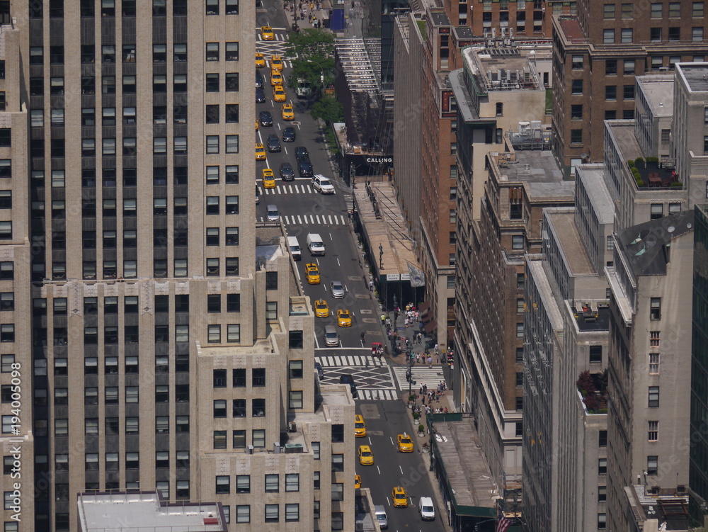 Fototapeta premium les taxis de new-york