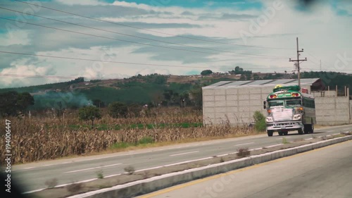 showing the live on the streets of guatemala with cars people and a lot of cool stuff in super slow motion at 200 frames per second photo