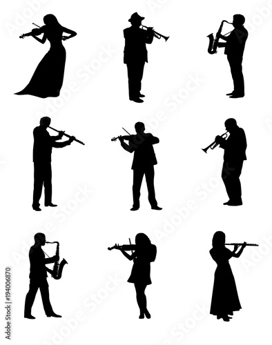 Musician Silhouettes