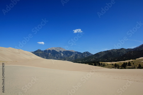 Sanddünen im Great Sand Dunes Nationalpark Colorado USA