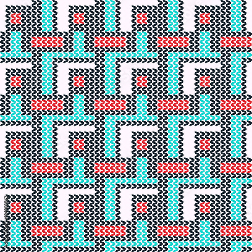 Abstract seamless pattern o...
