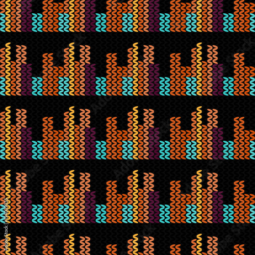 Abstract seamless pattern o...